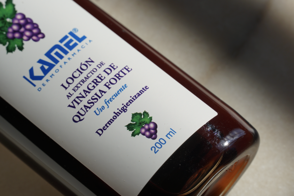 loción de vinagre antipiojos kamel