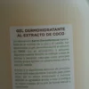 Gel de Ducha de Coco KAMEL, etiqueta trasera con información del producto