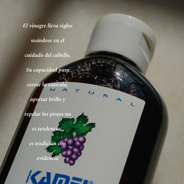 Loción capilar con vinagre Kamel: tradición para el cuidado del cabello