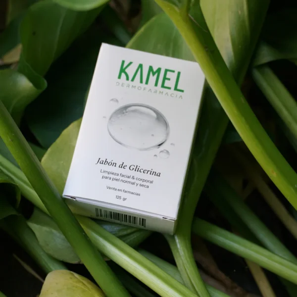 Jabón de glicerina Kamel para piel normal y seca