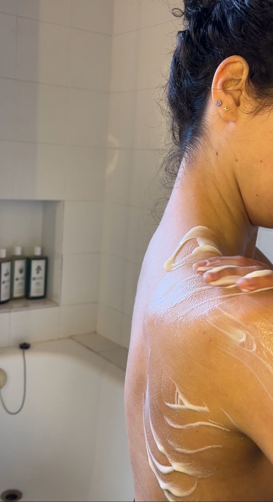 body milk de avena para hidratar la piel a diario
